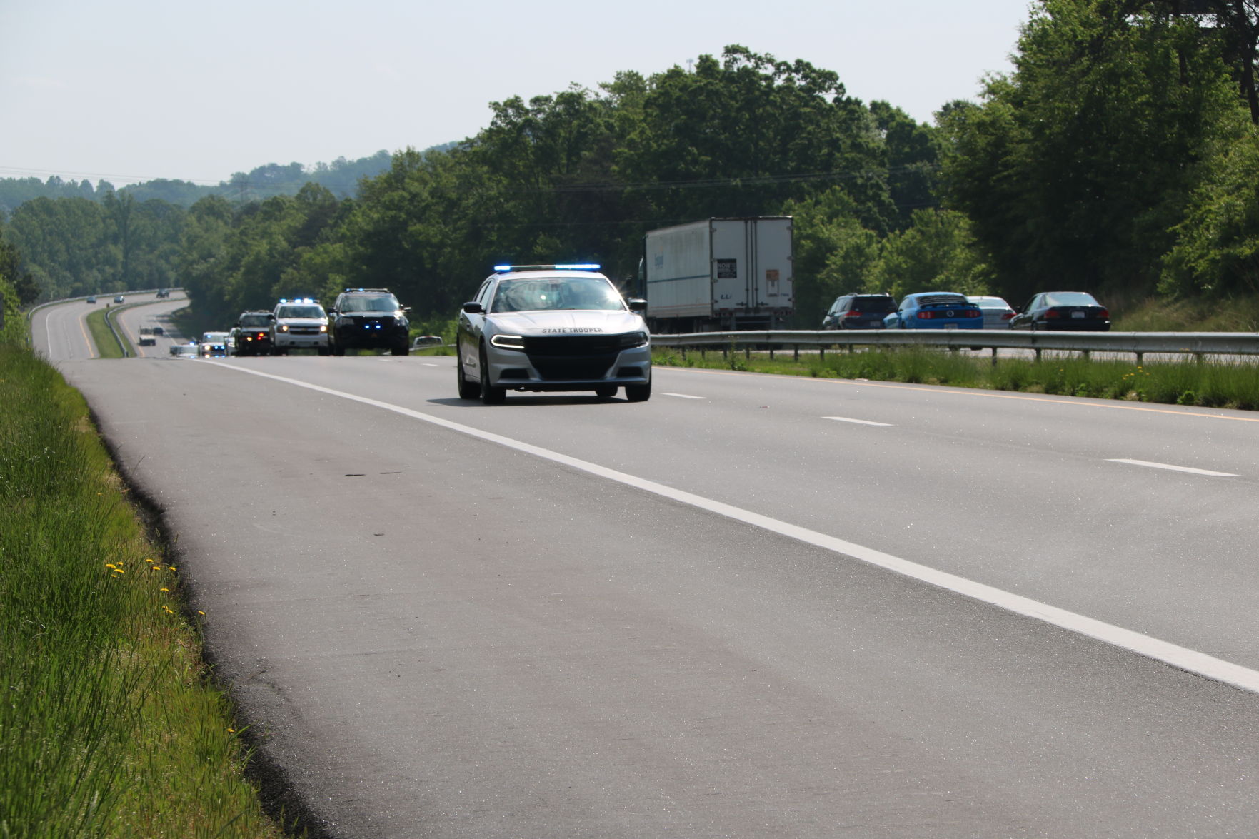 Riley Howell procession in Burke (3).JPG
